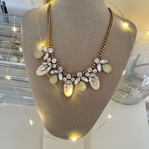 J Crew Crystal Statement Necklace